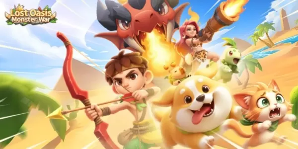 Lost Oasis: Monster War launches on Android with monster taming, strategy combat, and town rebuilding