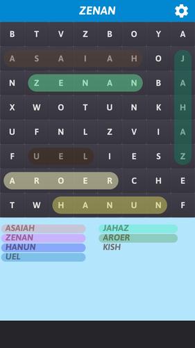 Bible Word Search Capture d'écran 1