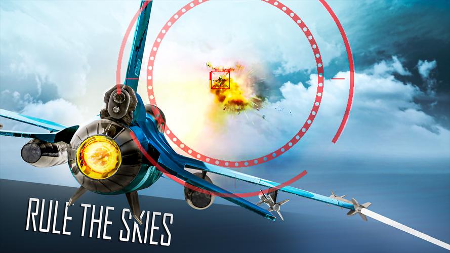 Jet Fighter: Sky Combat 3D應用截圖第1張