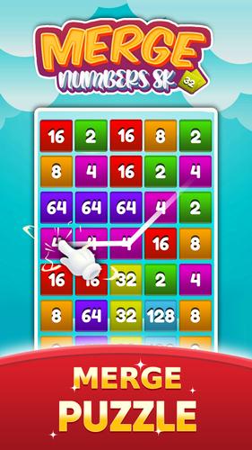 2048 Number Merge Games Puzzle ภาพหน้าจอ 2