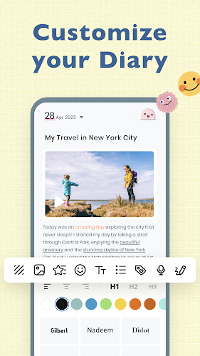 My Diary Schermafbeelding 2