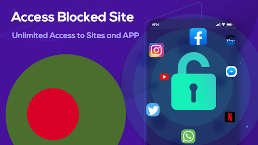 Bangladesh VPN - Free Hotspot Proxy Ảnh chụp màn hình 1