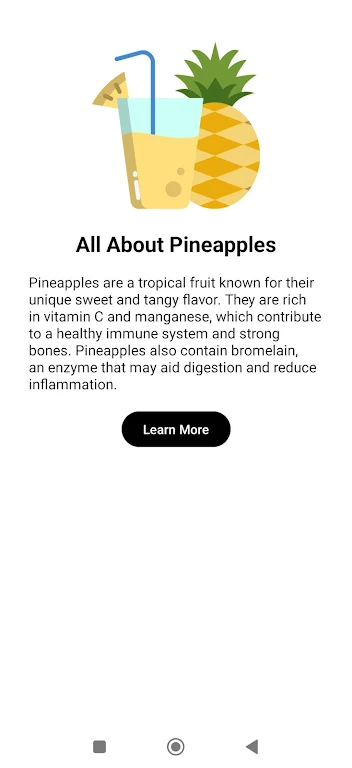 Schermata About Pineapple 0