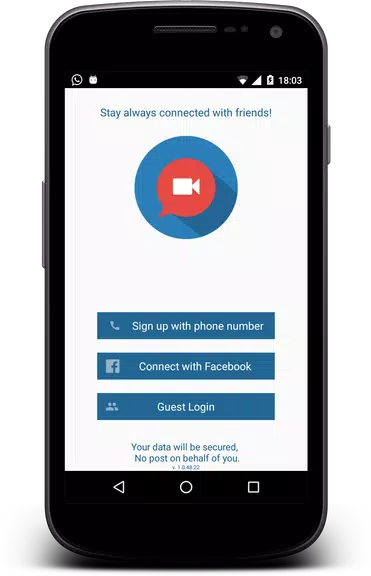 Schermata AW - video calls and chat 0