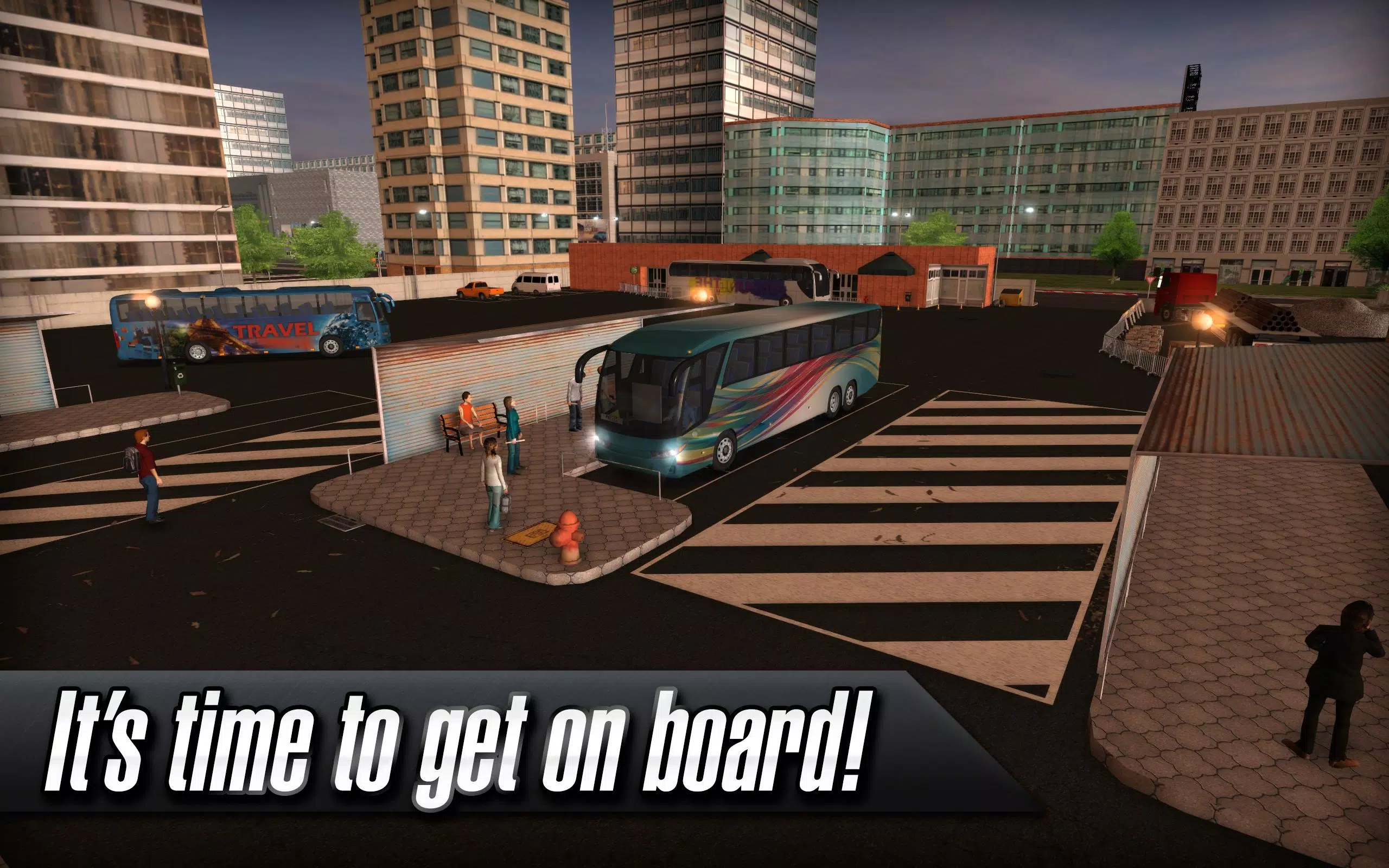 Coach Bus Simulator ภาพหน้าจอ 1