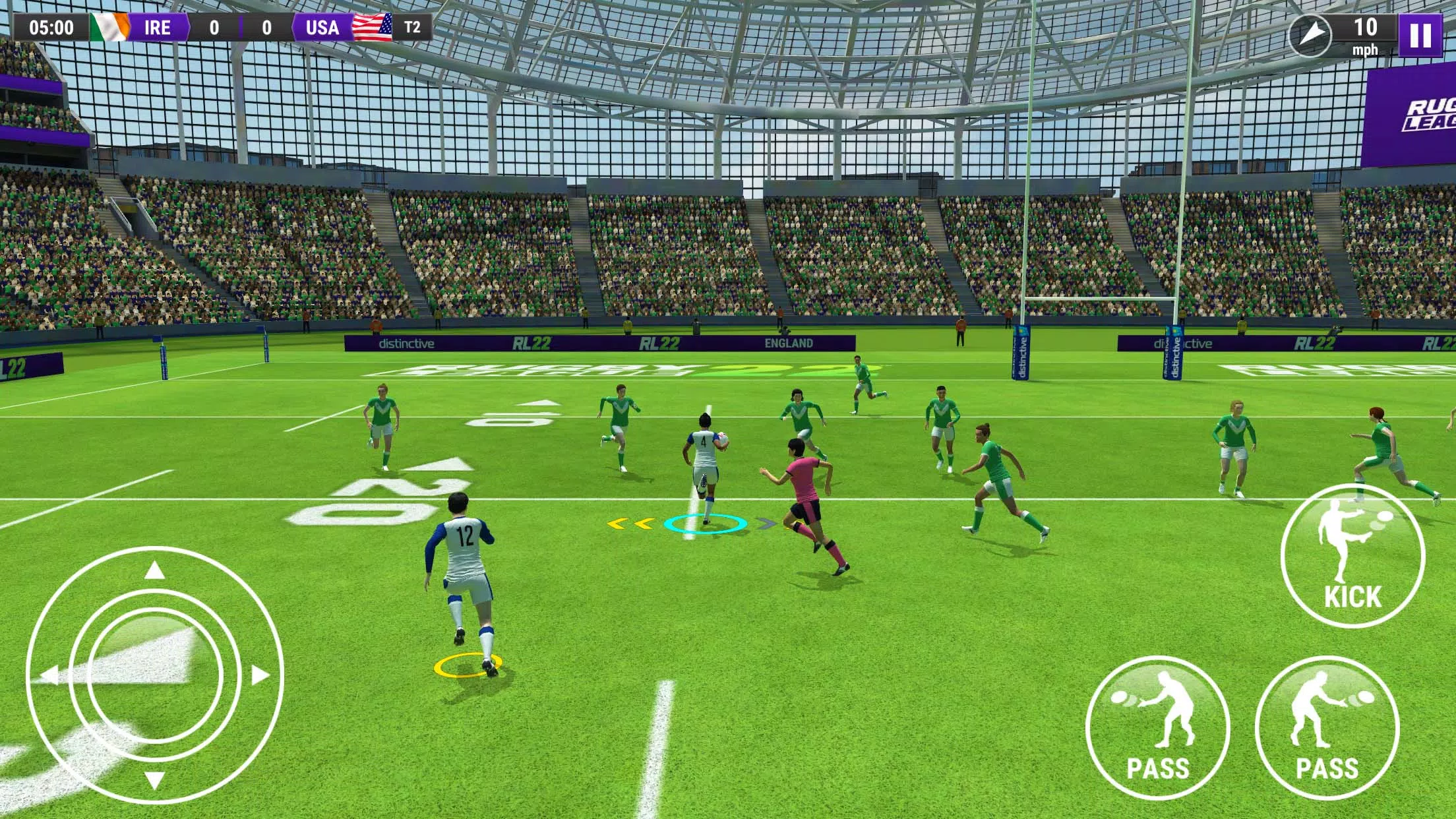 Rugby League 22 Zrzut ekranu 1