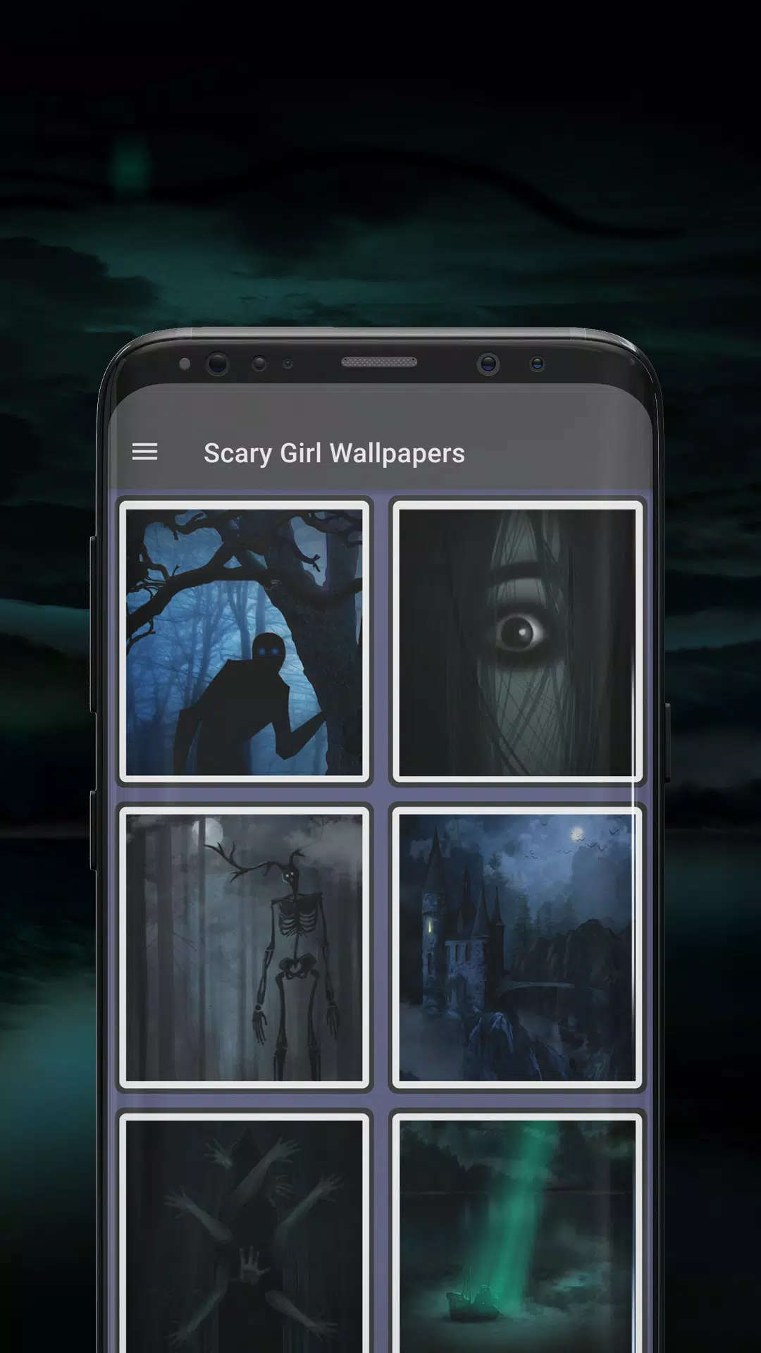 Scary Girl wallpapers Ekran Görüntüsü 2
