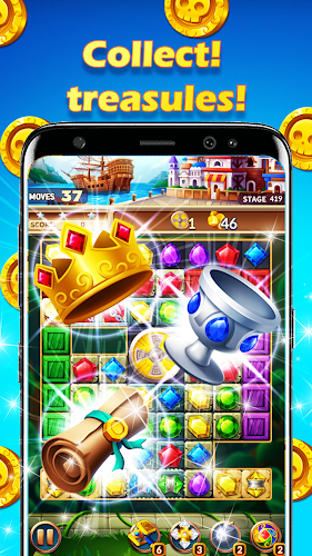 Jewels Crush Fantasy: Match 3 Screenshot 1