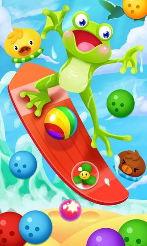 Frog pop bubble island Captura de tela 0
