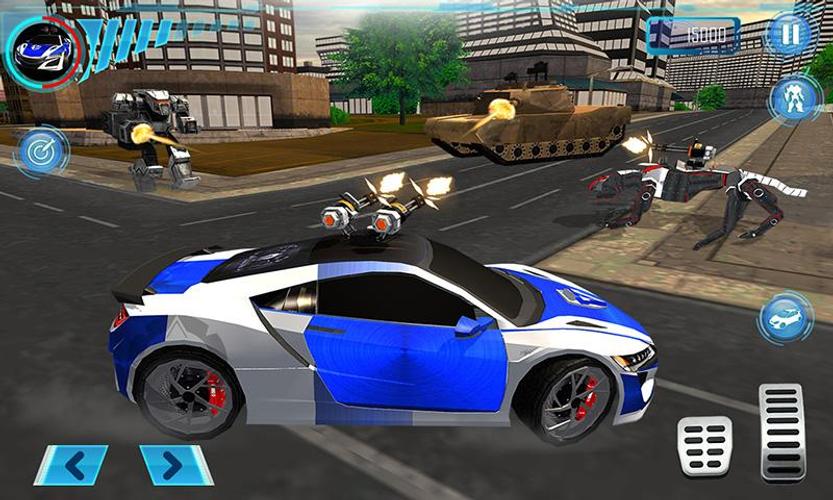 Multi Robot Transform Car Game应用截图第3张