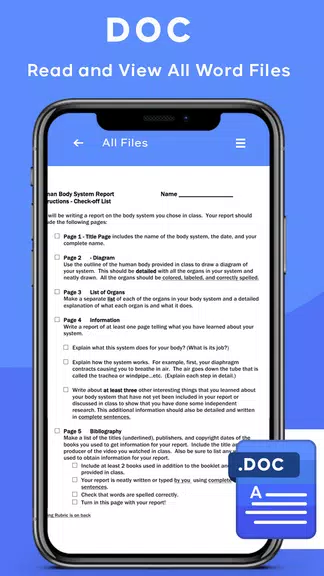 Files Viewer - All Documents Captura de pantalla 0