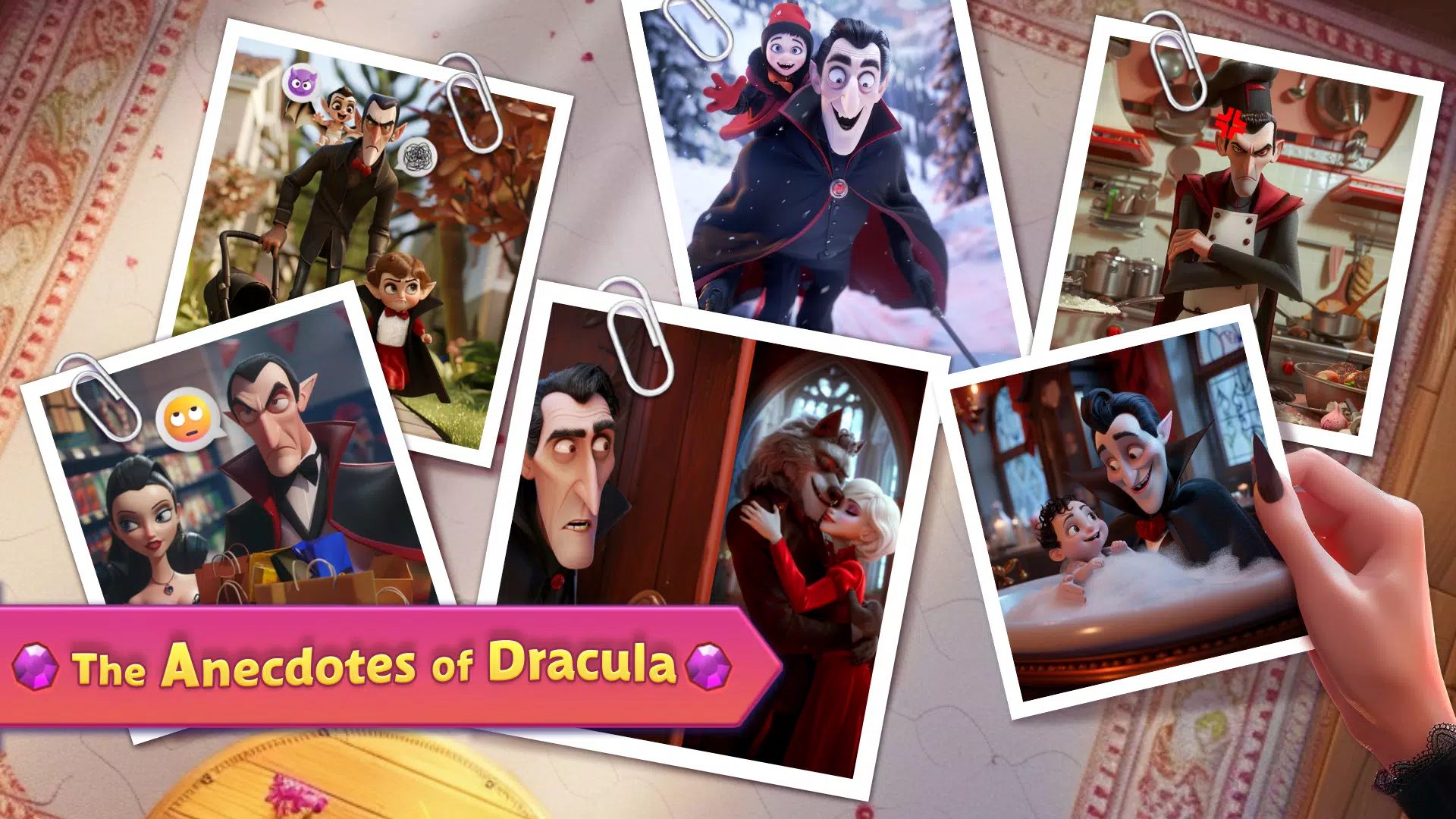 Merge Vampire: Monster Mansion應用截圖第2張