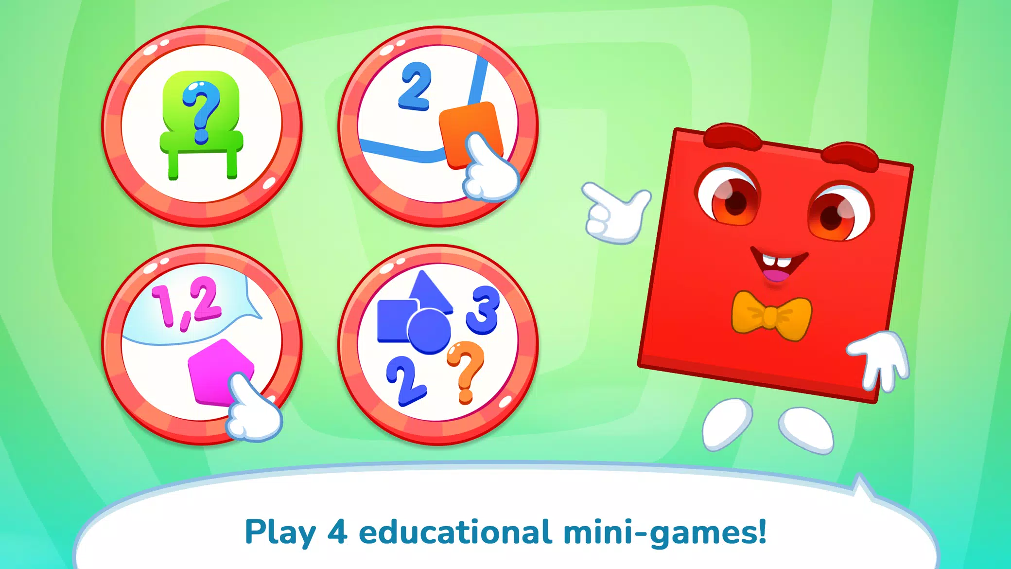 Numbers & Shapes Learning Game Zrzut ekranu 1