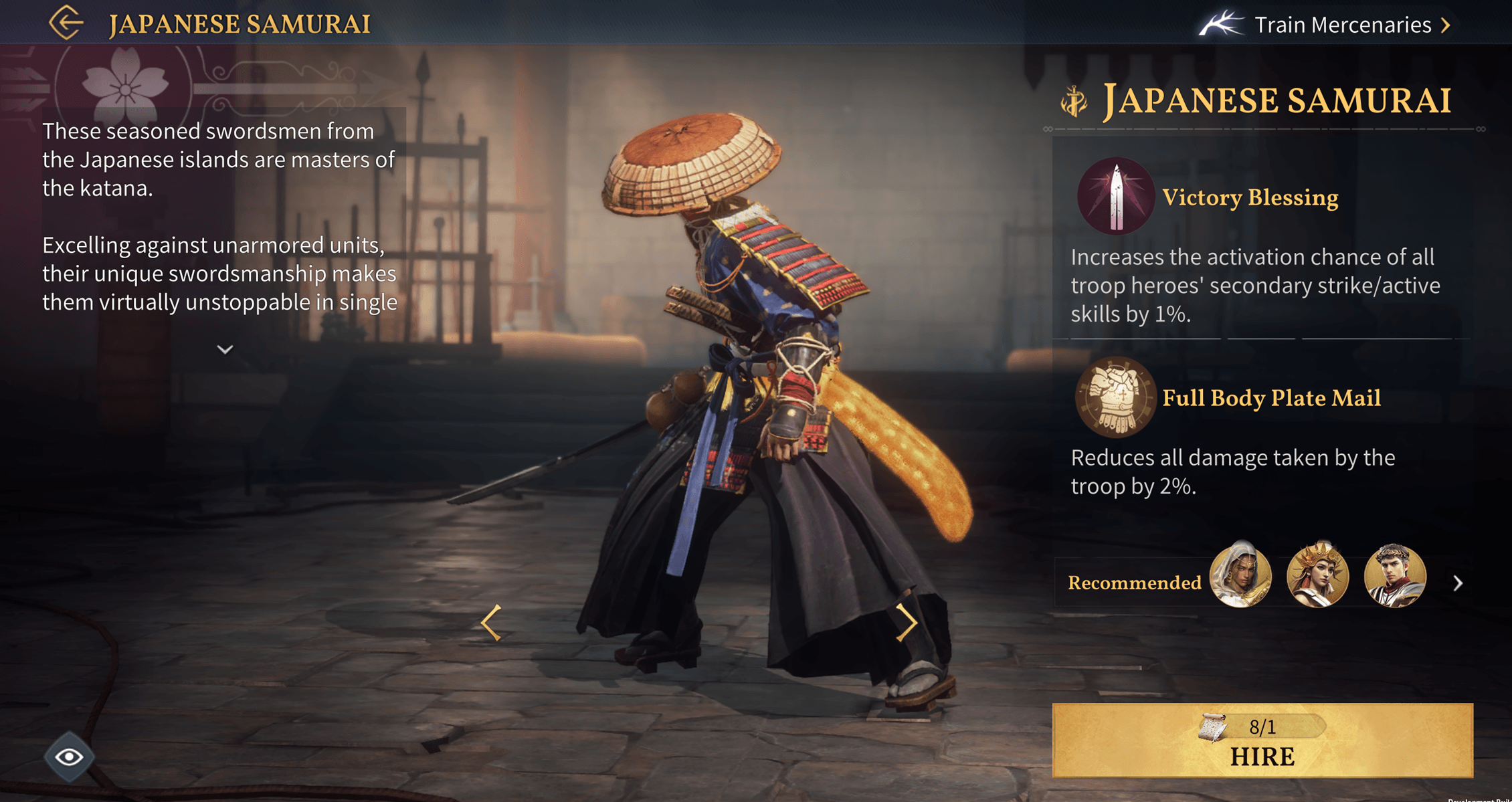 帝國時代移動引入新的僱傭軍部隊系統