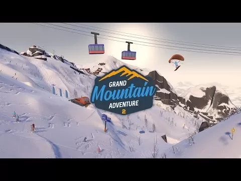 Grand Mountain Adventure 2 中穿越山谷的滑翔傘