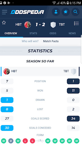 oddspedia应用截图第3张