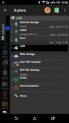 X-plore File Manager スクリーンショット 3