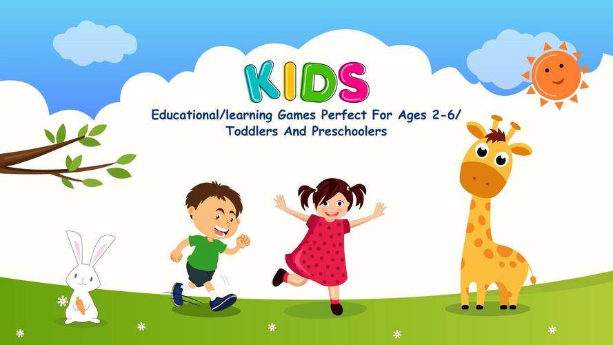 Kids Preschool Learning Games Captura de tela 0