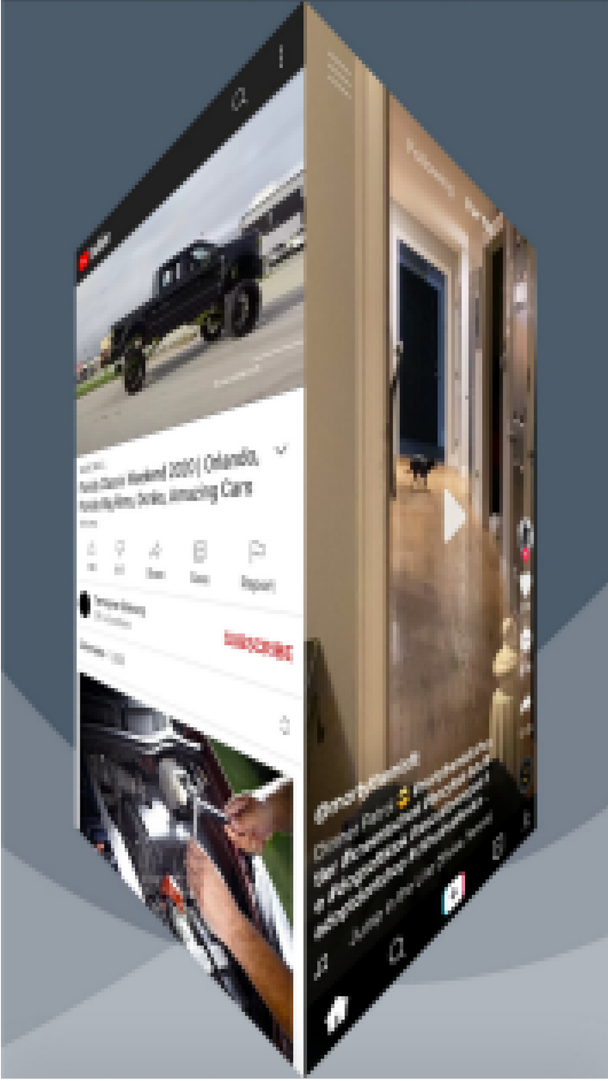 Social Networks 3D Media Cube スクリーンショット 1