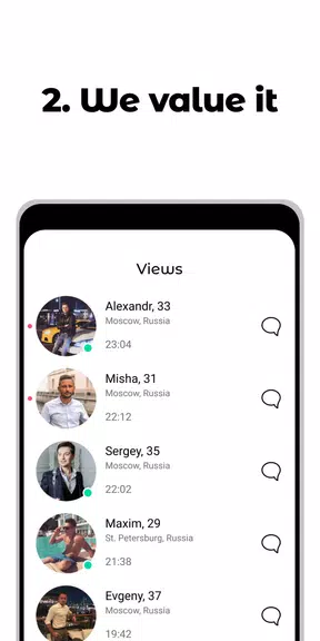 Denim - premium dating app Ảnh chụp màn hình 2