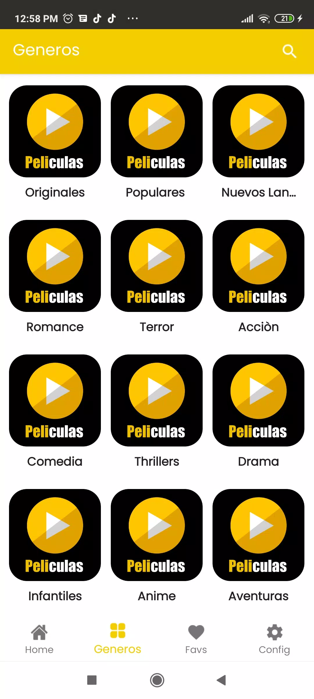 Pelismart Peliculas en Estreno Tangkapan skrin 2