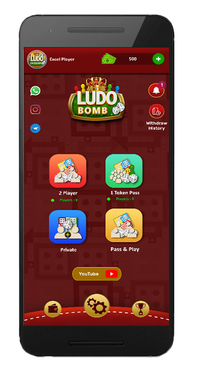 Ludo Bomb Ảnh chụp màn hình 0