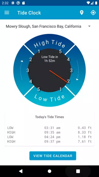 Tide Clock ภาพหน้าจอ 0