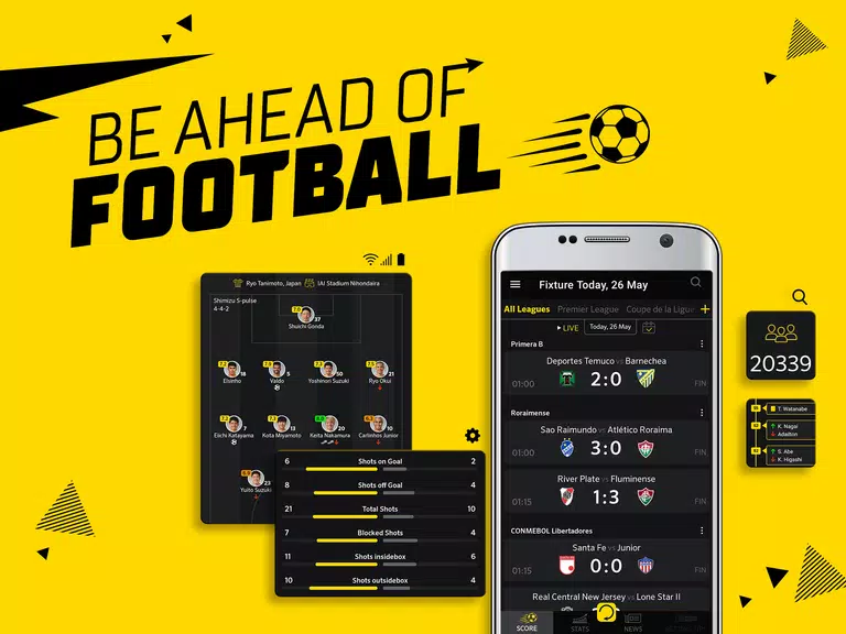 Live Score: football scores應用截圖第0張