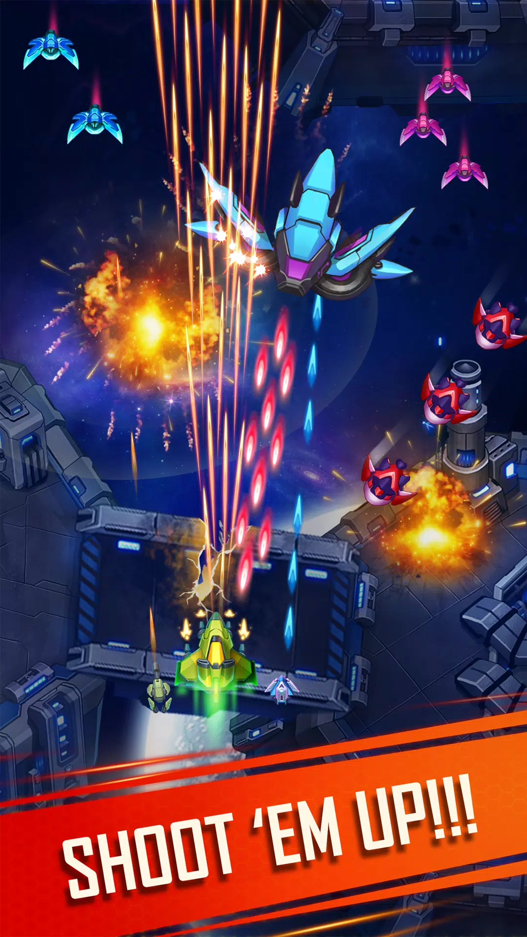 WindWings: Galaxy attack Pro應用截圖第1張