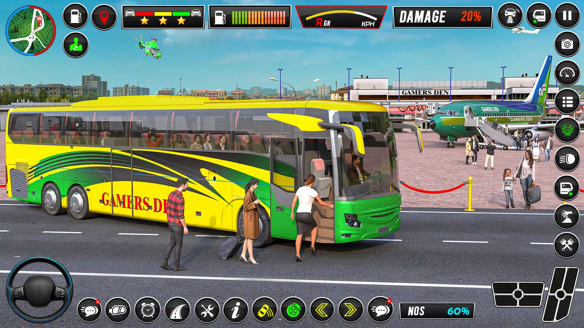 US Bus Driving Game Bus Sim Ekran Görüntüsü 0