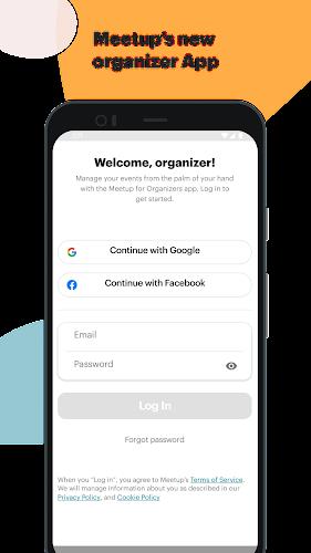 Meetup for Organizers Screenshot 1