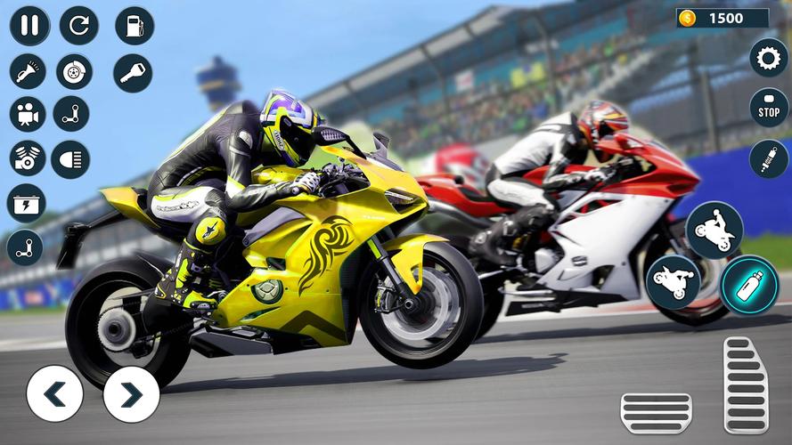 Street Bike Drag Racing Games Capture d'écran 2