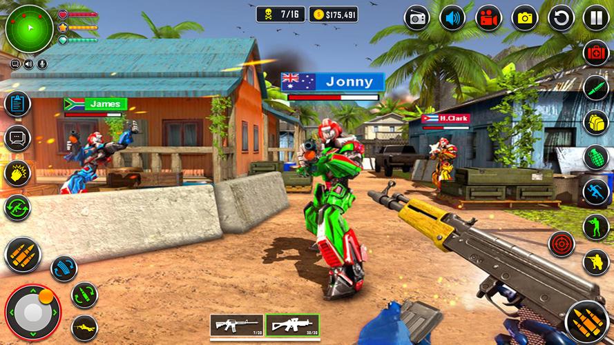 Counter terrorist robot game 스크린샷 1