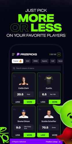 PrizePicks應用截圖第1張
