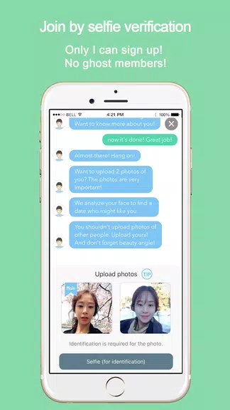 WowU– Face recognition Dating, Meet Singles & Chat Zrzut ekranu 2