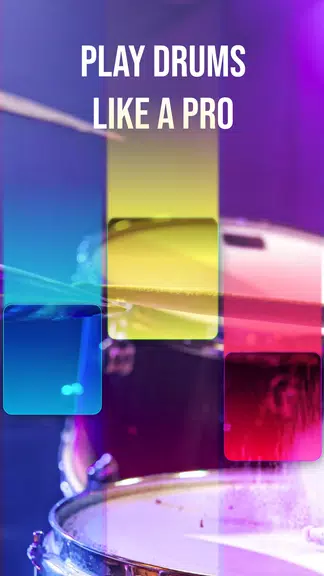 Drum Tiles: drumming game应用截图第1张