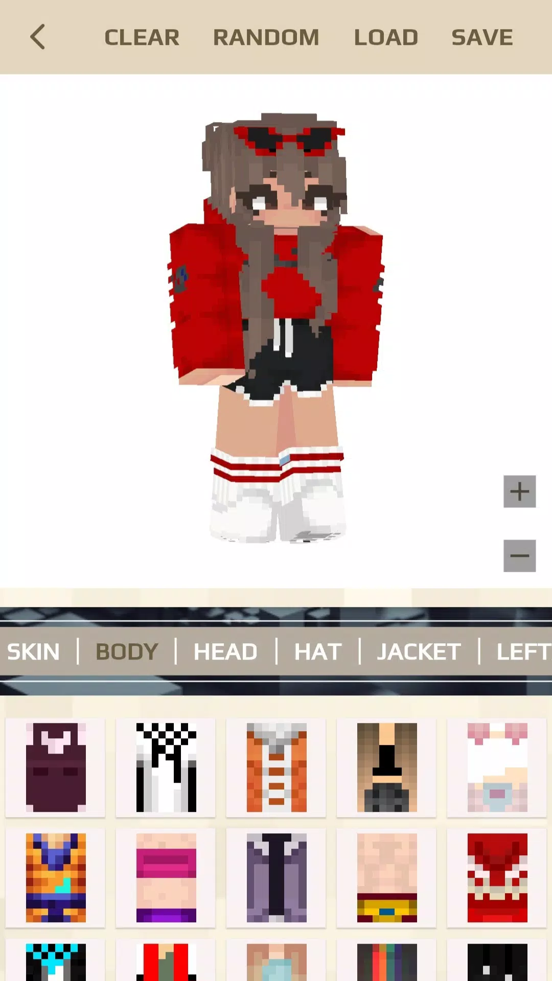 MC Skin Editor for Minecraft Captura de pantalla 3