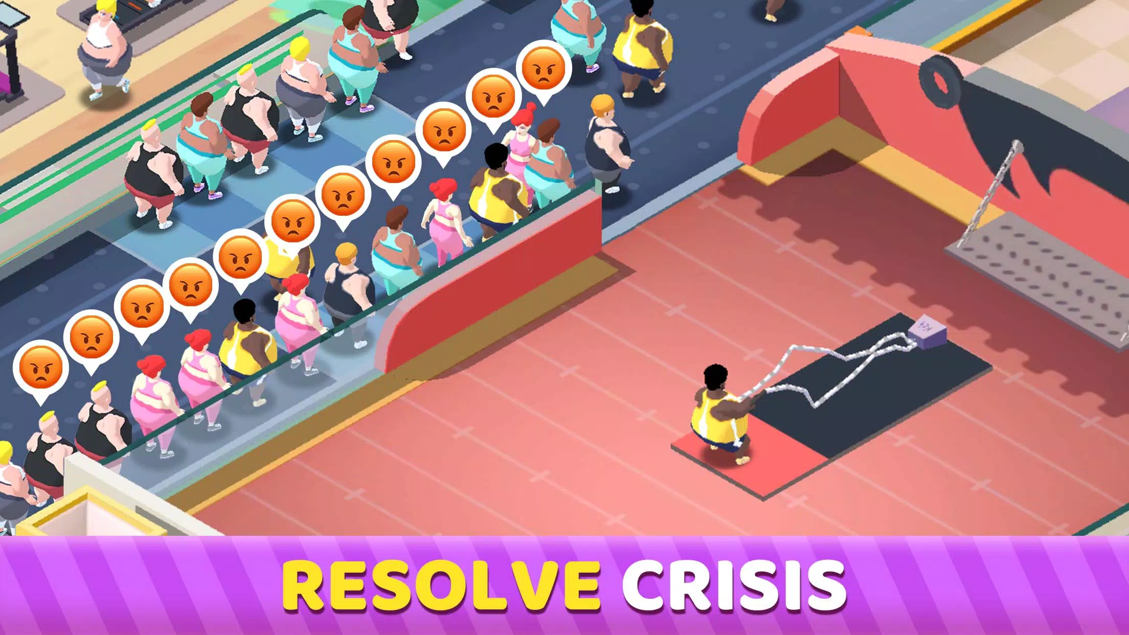 Schermata Fitness Club Tycoon 2