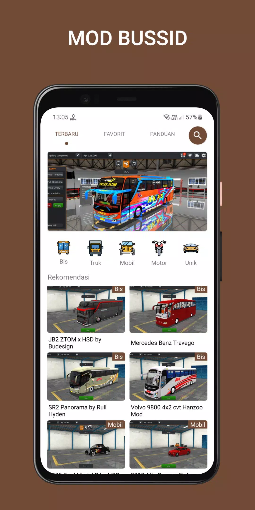 MOD Bussid Terbaru 2024 ဖန်သားပြင်ဓာတ်ပုံ 0