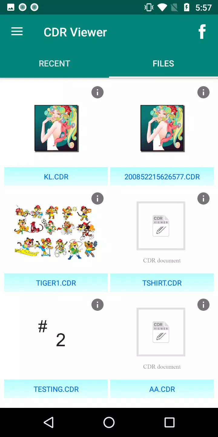 CDR File Viewer Zrzut ekranu 2