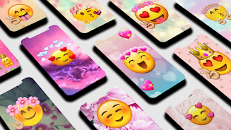 Emoji Wallpaper Tangkapan skrin 0