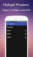 Terminal, Shell for Android ဖန်သားပြင်ဓာတ်ပုံ 1