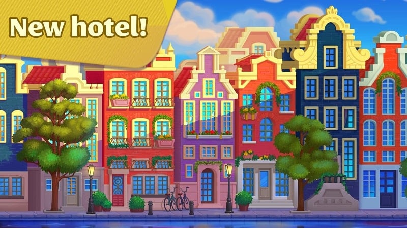グランドホテルマニア: ホテル経営ゲーム スクリーンショット 1
