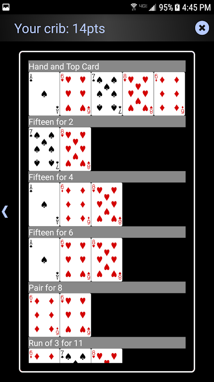 Grandpas Cribbage Tangkapan skrin 3