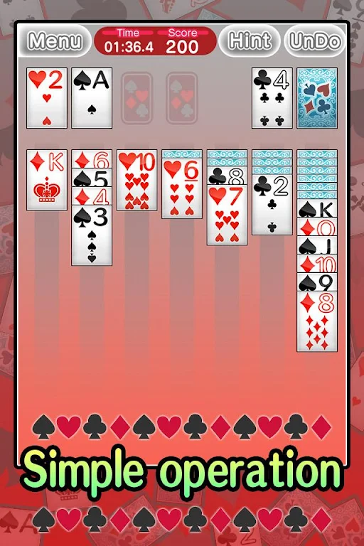 Basic Solitaire Klondike Zrzut ekranu 0