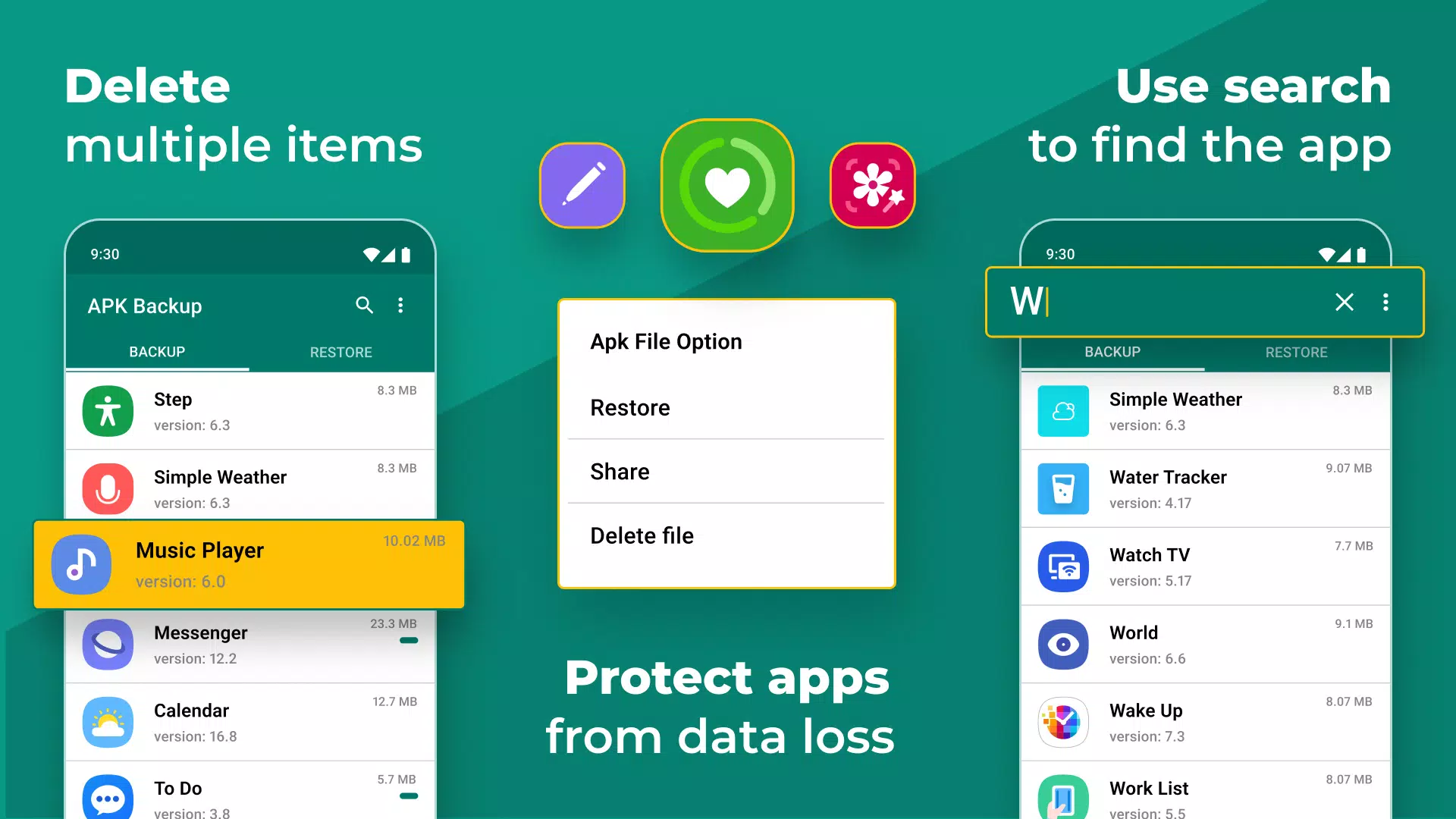 APK Backup スクリーンショット 1