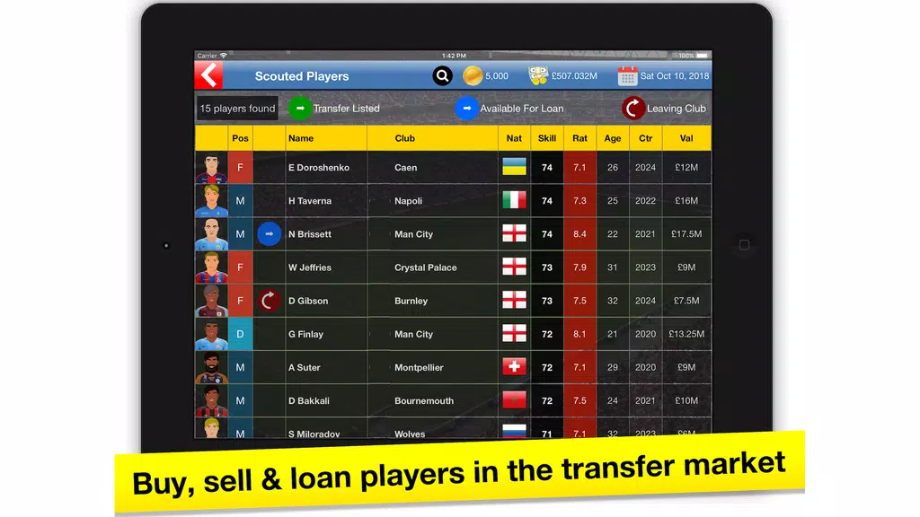 Soccer Tycoon: Football Game Captura de pantalla 2