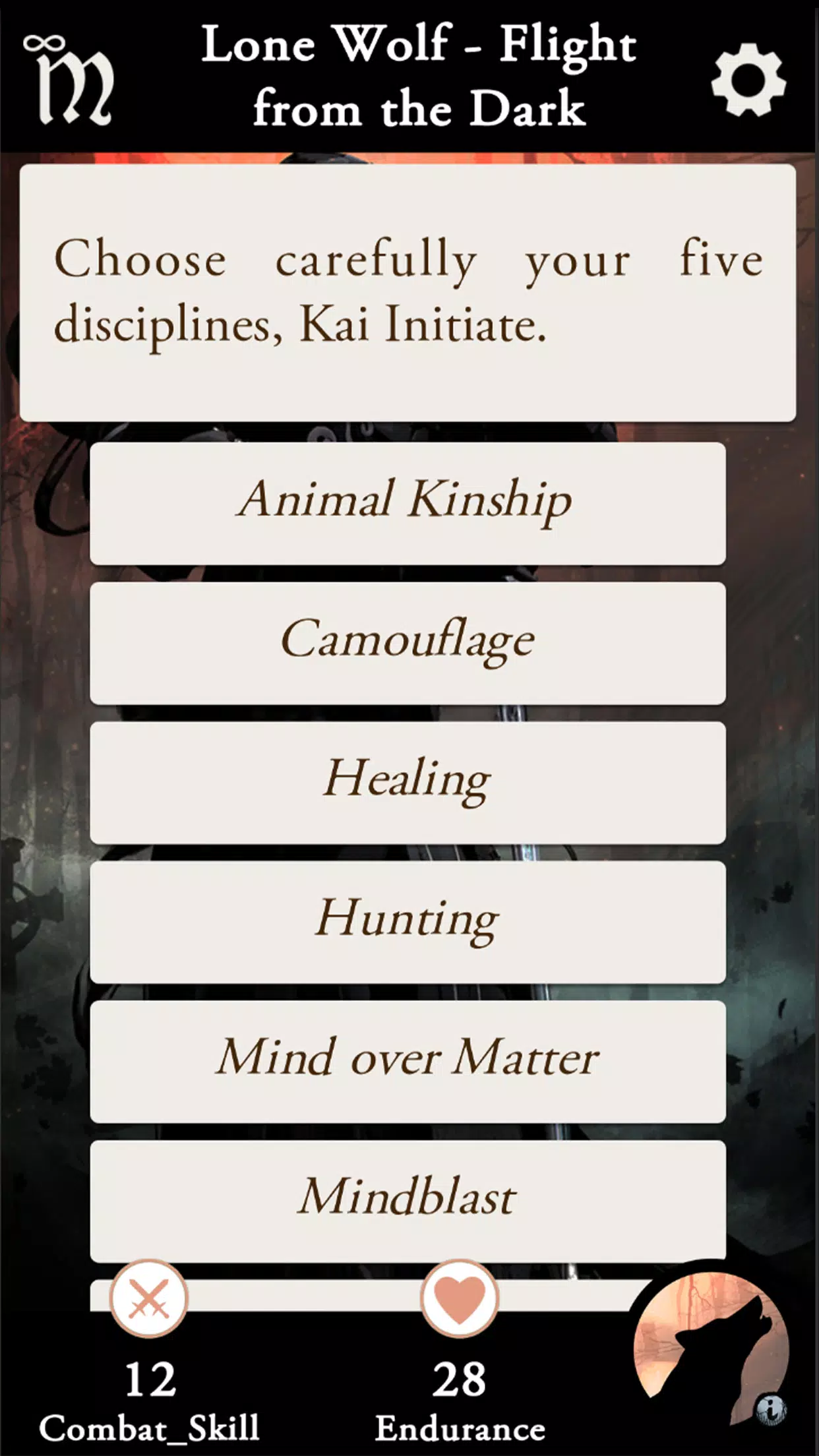 Lone Wolf - Flight From The Da スクリーンショット 2