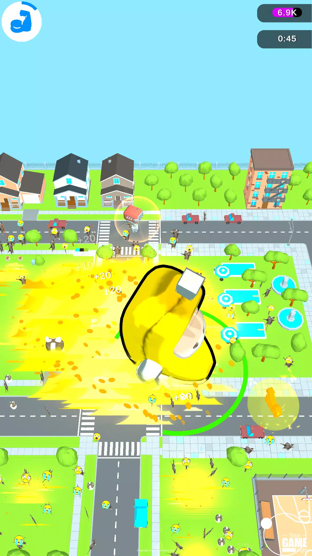 Happy Banana Cat VS Meme Cats Screenshot 2