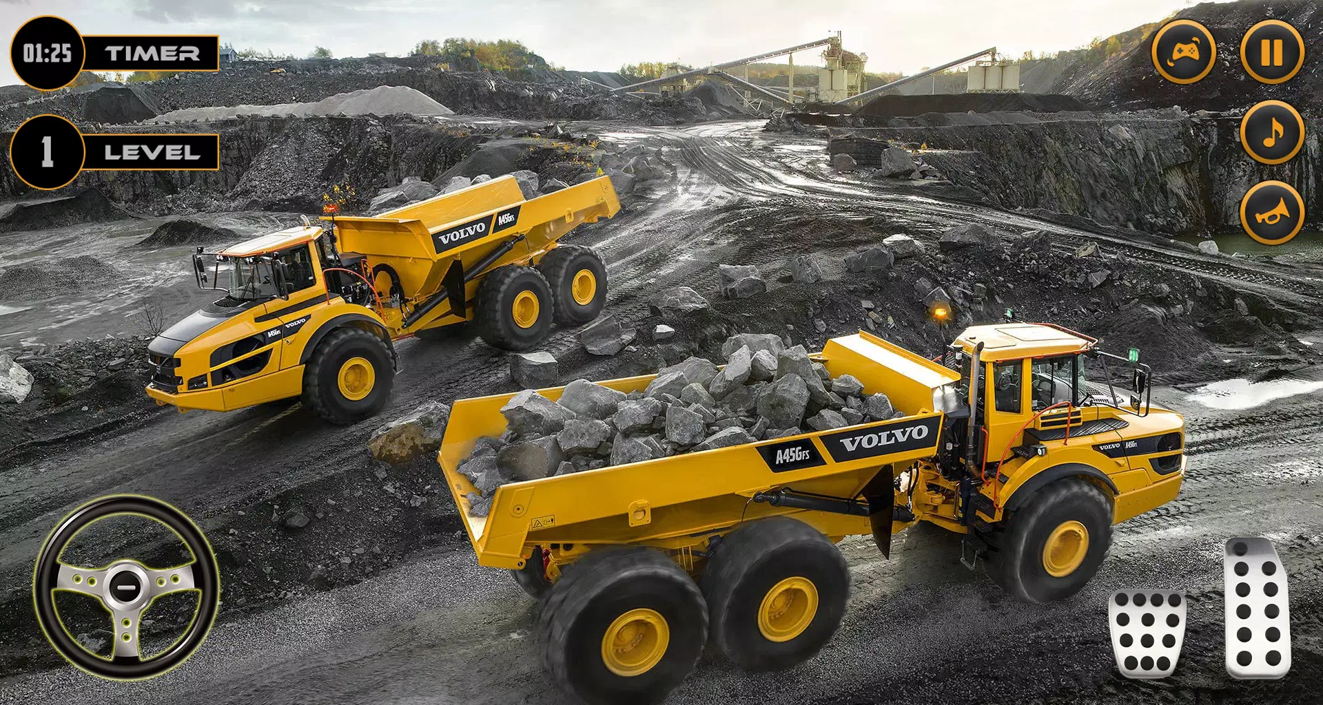 Real Excavator Simulator Games Captura de tela 2